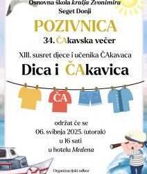 XIII. Susret dice i učenika ČAkavaca – čuvajmo našu ČAkavicu!